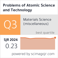 SCImago-статистика журнала ВАНТ