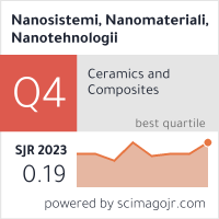 'SCImago-статистика журнала 'Наносистеми, наноматеріали, нанотехнології'