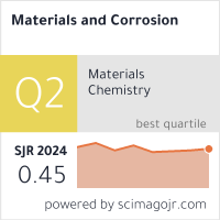 Materials and Corrosion - Werkstoffe und Korrosion