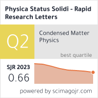 Physica Status Solidi - Rapid Research Letetrs