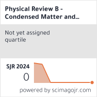 Physical Review B - Condensed Matter and Materials Physics