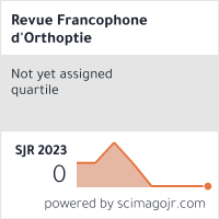 Revue Francophone d'Orthoptie