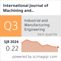 International Journal of Machining and Machinability of Materials