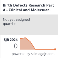 Birth Defects Research Part A - Clinical and Molecular Teratology