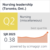 Nursing leadership (Toronto, Ont.)