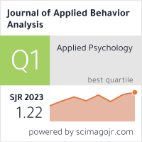 Journal of Applied Behavior Analysis