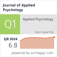 Journal of Applied Psychology