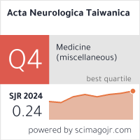 Image result for Acta Neurol Taiwan. journal