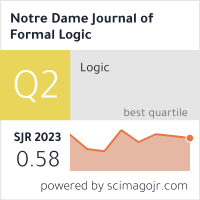 Notre Dame Journal of Formal Logic