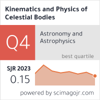 SCImago-статистика журнала 'Кинематика и физика небесных тел'