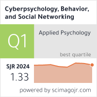 Cyberpsychology, Behavior, and Social Networking