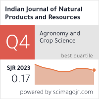 Indian Journal of Natural Products and Resources