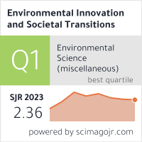 Environmental Innovation and Societal Transitions