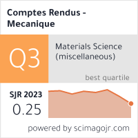 Comptes Rendus - Mecanique