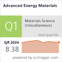 Advanced Energy Materials