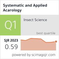 VOL. 29, NO. 3 (2024) in progress | Systematic and Applied Acarology