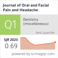 Journal of oral & facial pain and headache