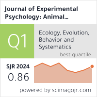 Journal of experimental psychology. Animal learning and cognition