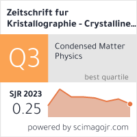 Zeitschrift fur Kristallographie - Crystalline Materials