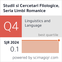 Studii si Cercetari Fliologice, Seria Limbi Romanice