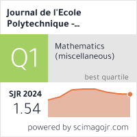 Journal De L Ecole Polytechnique Mathematiques