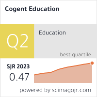 SCImago Journal Rank Cogent Education
