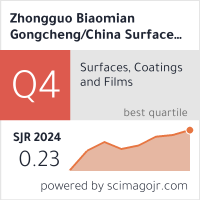 Zhongguo Biaomian Gongcheng/China Surface Engineering