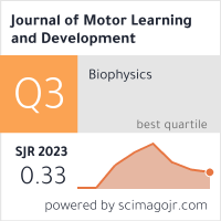 Journal of Motor Learning and Development