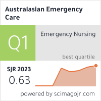 Australasian Emergency Care - formerly known as: Australasian Emergency Nursing Journal