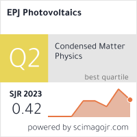 EPJ Photovoltaics