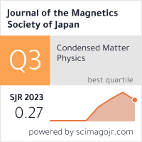 Journal of the Magnetics Society of Japan