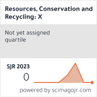 Resources, Conservation and Recycling: X