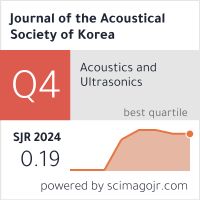 Journal of the Acoustical Society of Korea