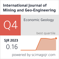 International Journal of Mining and Geo-Engineering