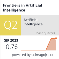 SCImago Journal Rank Frontiers in Artificial Intelligence