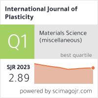 International Journal of Plasticity