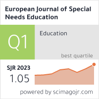 European Journal of Special Needs Education