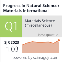 Progress in Natural Science: Materials International
