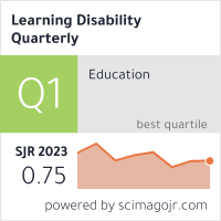 Learning Disability Quarterly