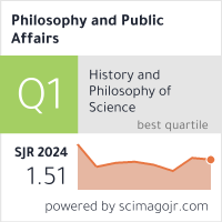 Philosophy and Public Affairs