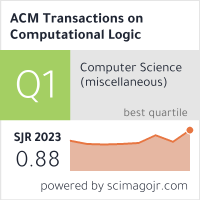 ACM Transactions on Computational Logic