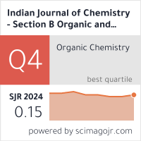 Indian Journal of Chemistry - Section B Organic and Medicinal Chemistry