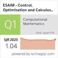 ESAIM - Control, Optimisation and Calculus of Variations