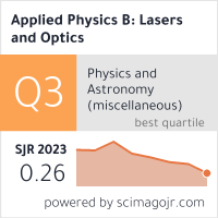 Applied Physics B: Lasers and Optics