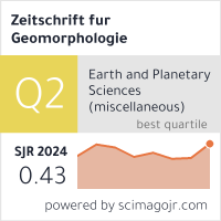 Zeitschrift fur Geomorphologie