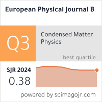 The European Physical Journal B