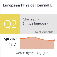 The European Physical Journal E