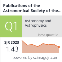 Publications of the Astronomical Society of the Pacific