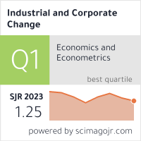 Industrial and Corporate Change