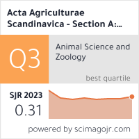 Acta Agriculturae Scandinavica - Section A: Animal Science